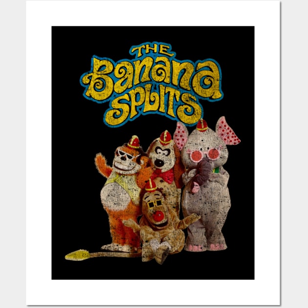 VINTAGE THE BANANA SPLITS Wall Art by Noeniguel